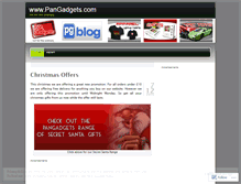 Tablet Screenshot of pangadgets.wordpress.com