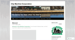 Desktop Screenshot of citymachinecorp.wordpress.com