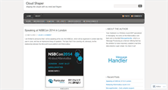 Desktop Screenshot of cloudshaper.wordpress.com