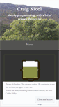 Mobile Screenshot of craignicol.wordpress.com