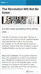 Mobile Screenshot of caulfieldrebellion.wordpress.com