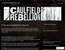 Tablet Screenshot of caulfieldrebellion.wordpress.com