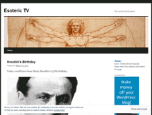 Tablet Screenshot of esoterictv.wordpress.com