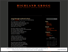 Tablet Screenshot of highlandgrogg.wordpress.com