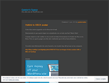 Tablet Screenshot of gastonrvaldes.wordpress.com