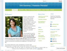 Tablet Screenshot of femininepotential.wordpress.com