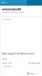 Mobile Screenshot of anhchoiboi89.wordpress.com