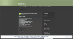 Desktop Screenshot of eatitdenver.wordpress.com