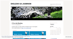 Desktop Screenshot of jasminadc.wordpress.com