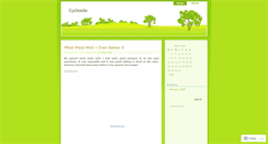 Desktop Screenshot of cycleade.wordpress.com
