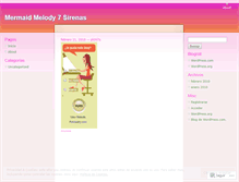 Tablet Screenshot of mermaidmelody7sirenas.wordpress.com