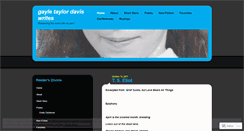 Desktop Screenshot of gayletaylordavis.wordpress.com