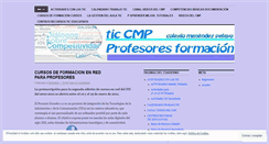 Desktop Screenshot of formacioncmp.wordpress.com