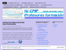 Tablet Screenshot of formacioncmp.wordpress.com