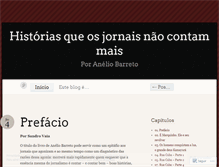 Tablet Screenshot of historiasqueosjornaisnaocontammais.wordpress.com