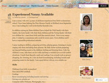 Tablet Screenshot of nannypili.wordpress.com