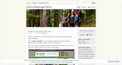 Desktop Screenshot of flinnscholars.wordpress.com