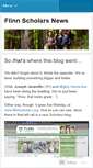 Mobile Screenshot of flinnscholars.wordpress.com