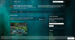 Desktop Screenshot of highheeledhippietest.wordpress.com