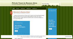 Desktop Screenshot of privatetoursba.wordpress.com