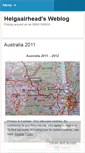 Mobile Screenshot of helgaairhead.wordpress.com