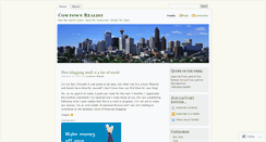 Desktop Screenshot of cowtownrealist.wordpress.com
