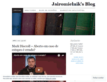 Tablet Screenshot of jairomielnik.wordpress.com
