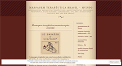 Desktop Screenshot of massagemterapeuticabrasil.wordpress.com