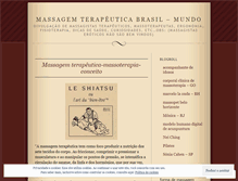 Tablet Screenshot of massagemterapeuticabrasil.wordpress.com