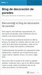 Mobile Screenshot of decorarparedes.wordpress.com