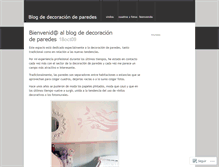 Tablet Screenshot of decorarparedes.wordpress.com