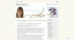 Desktop Screenshot of deniselescano.wordpress.com