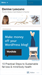 Mobile Screenshot of deniselescano.wordpress.com