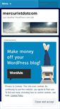 Mobile Screenshot of mercuristdotcom.wordpress.com