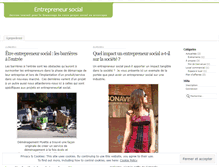 Tablet Screenshot of entrepreneursocial.wordpress.com