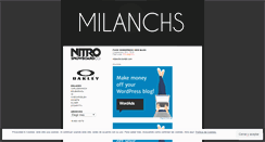 Desktop Screenshot of milanchs.wordpress.com