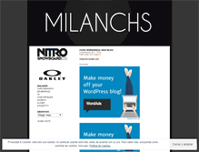 Tablet Screenshot of milanchs.wordpress.com