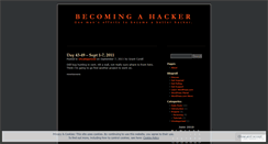 Desktop Screenshot of howtobecomeahacker.wordpress.com