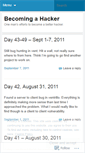 Mobile Screenshot of howtobecomeahacker.wordpress.com