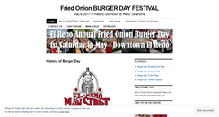 Desktop Screenshot of elrenoburgerday.wordpress.com