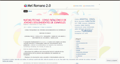 Desktop Screenshot of melromano.wordpress.com