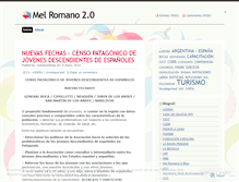 Tablet Screenshot of melromano.wordpress.com