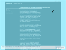 Tablet Screenshot of imaginetic.wordpress.com