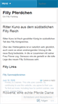 Mobile Screenshot of fillypferdchen.wordpress.com