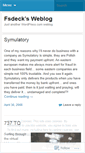 Mobile Screenshot of fsdeck.wordpress.com