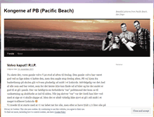 Tablet Screenshot of kongerneafpb.wordpress.com