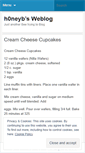 Mobile Screenshot of h0neyb.wordpress.com