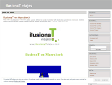 Tablet Screenshot of ilusionatviajes.wordpress.com