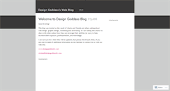 Desktop Screenshot of designgoddess.wordpress.com