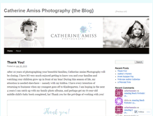 Tablet Screenshot of catherineamiss.wordpress.com